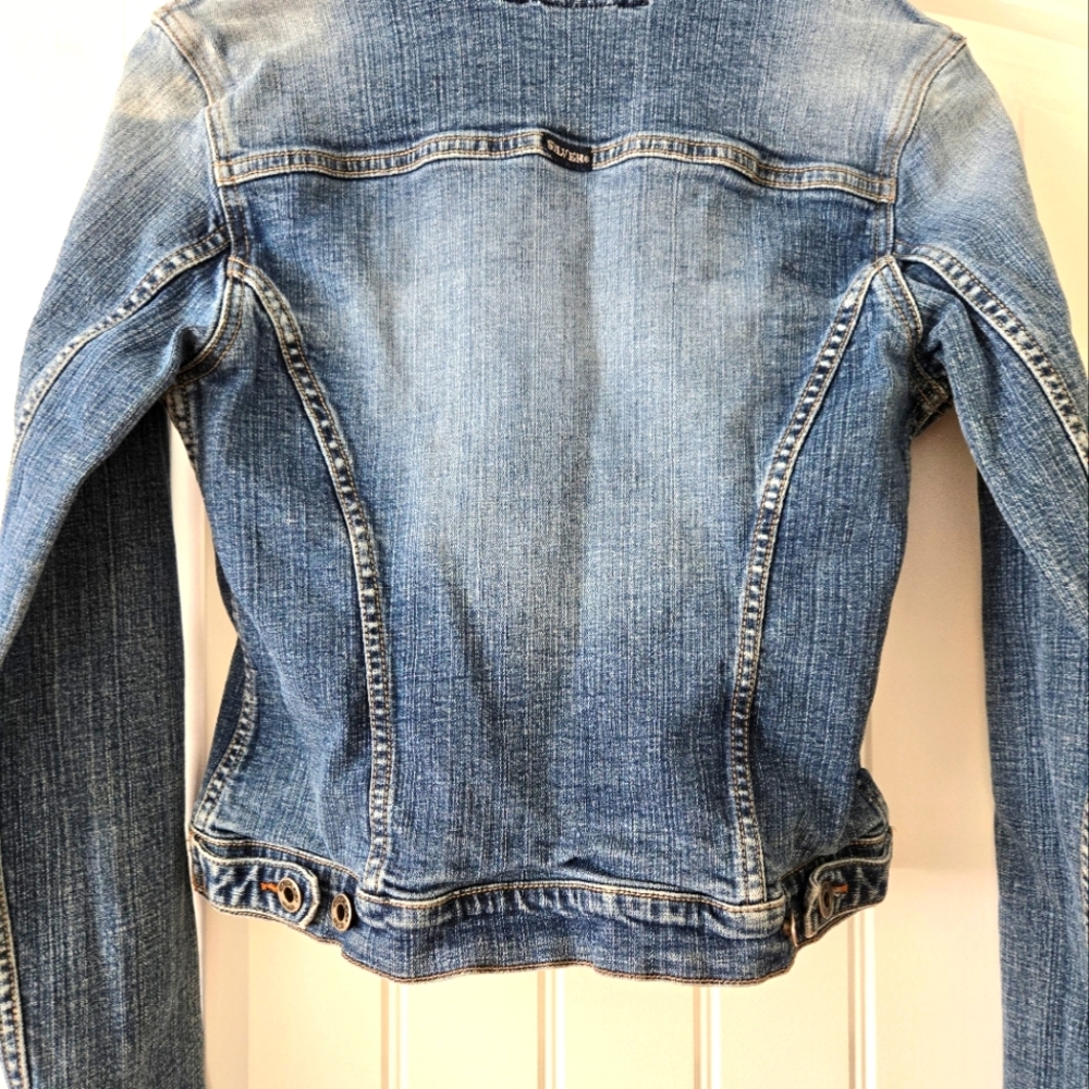 Silver Jeans denim jacket size small womens. - Picture 9 of 15
